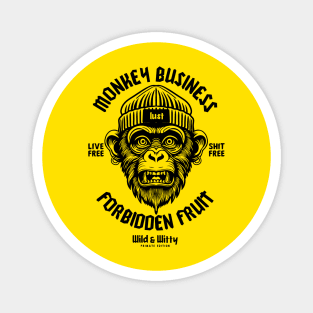 MONKEY BUSINESS Magnet